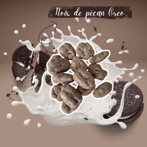 Noix de pécan enrobées au Oreo