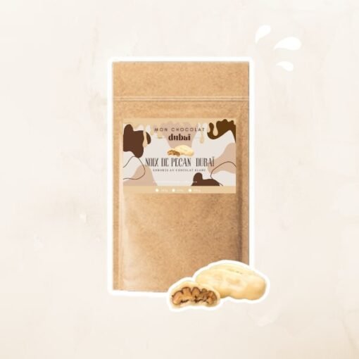 Noix de pécan enrobées au chocolat blanc - 250g – Image 2