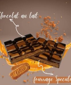 tablette de chocolat Dubaï Spéculos