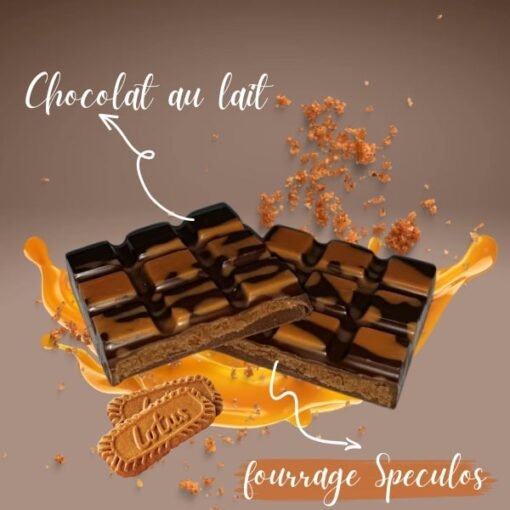 tablette de chocolat Dubaï Spéculos