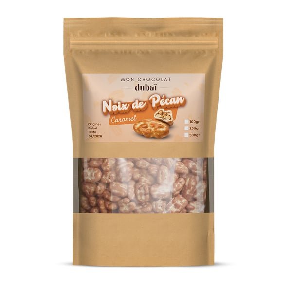Noix de pécan caramélisées
